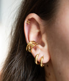 Piercing Tiburon (Acier doré)