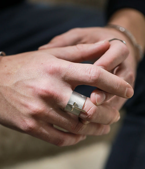 Bague Bruno (Acier)