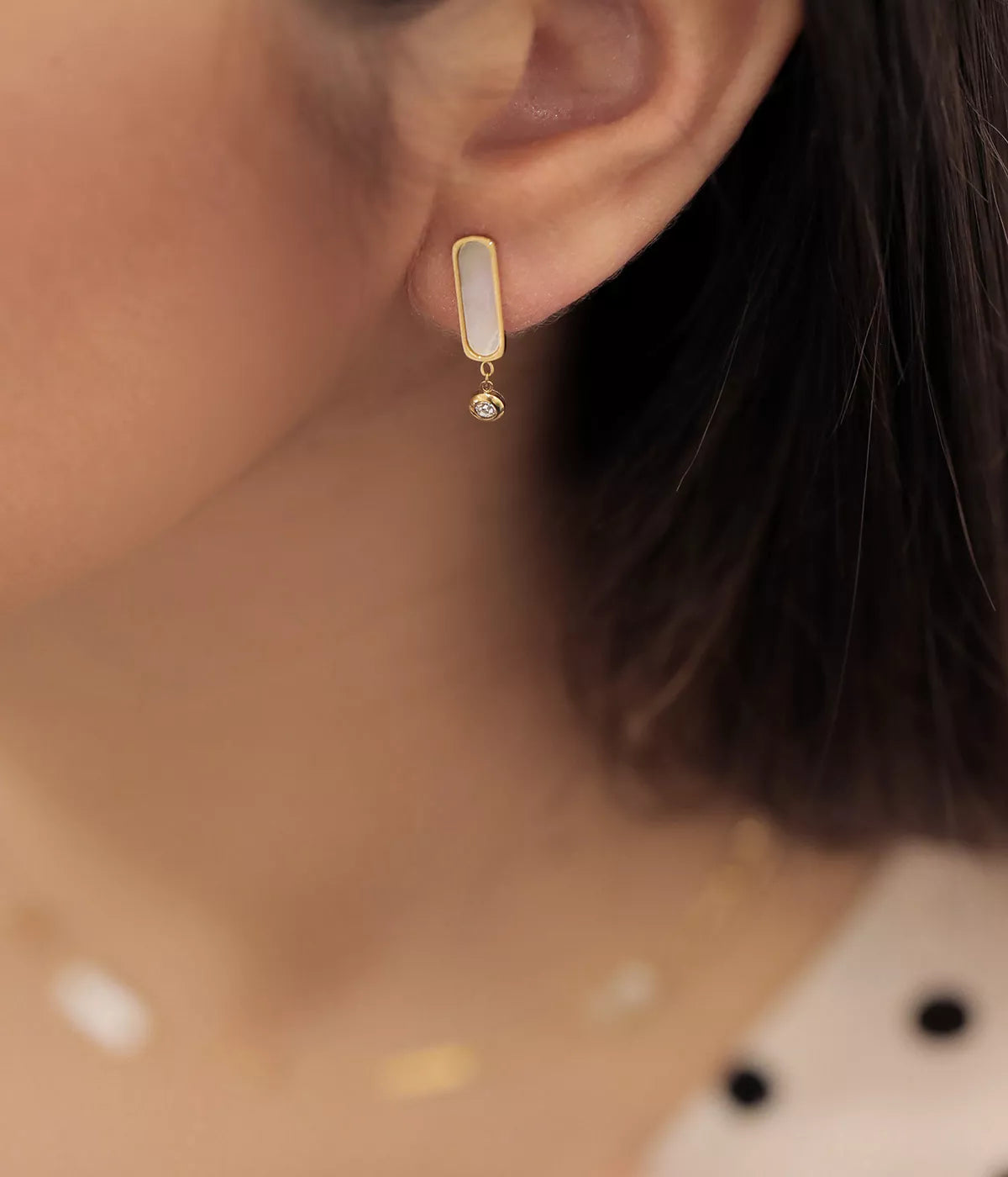 Boucles d'oreilles Screen (Acier)