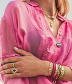 Collier Délia (Acier doré)
