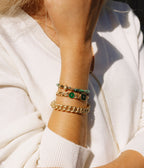Bracelet Sierra (Acier doré)