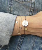 Bracelet Gyda (Acier doré)
