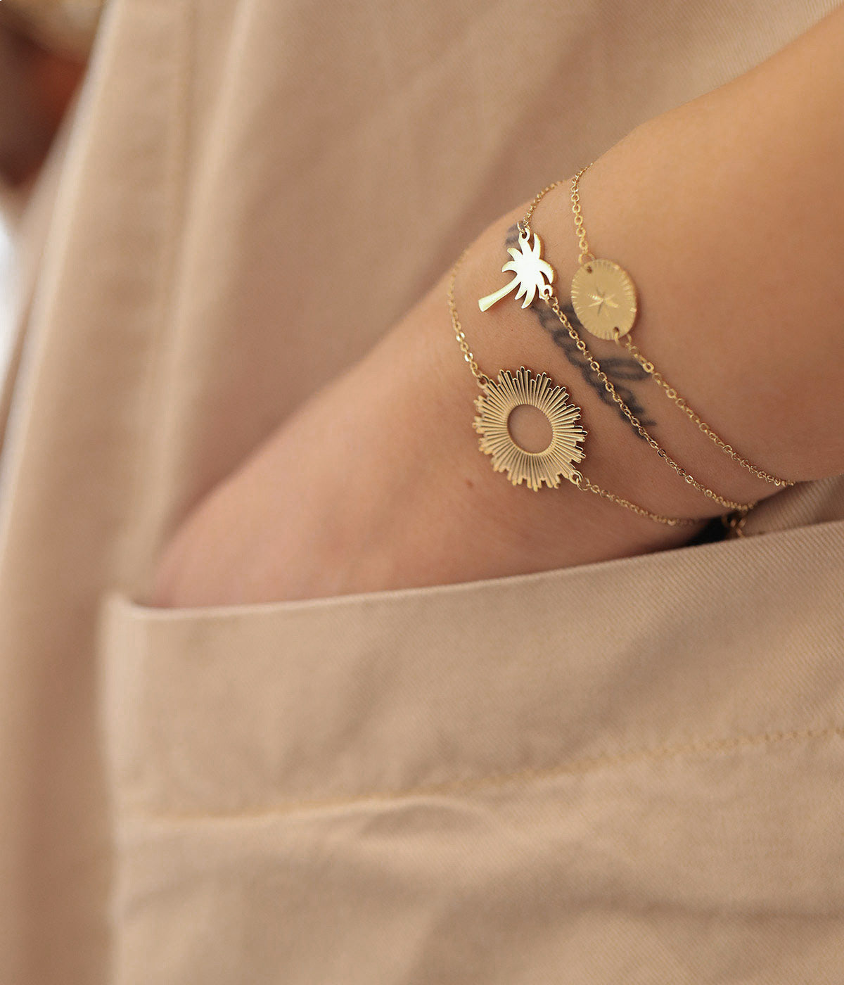 Bracelet Palm Spring (Acier)
