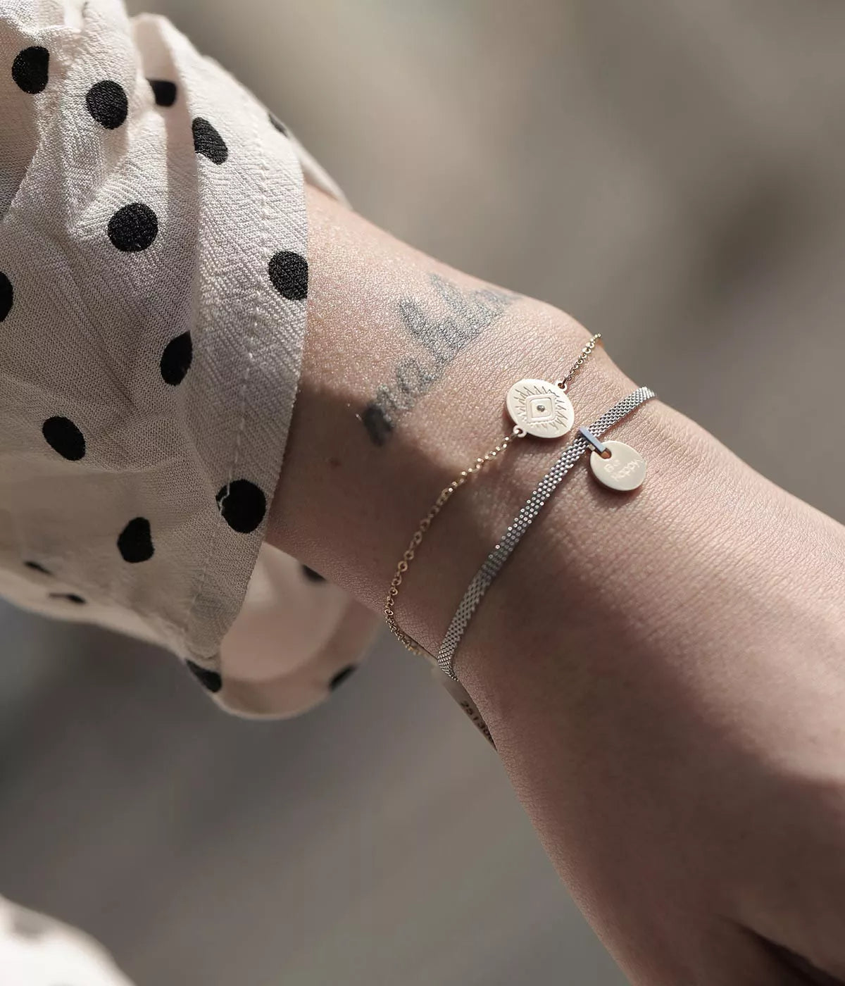 Bracelet Be Happy (Acier)
