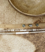 Bracelet Tuamotu (Acier doré)