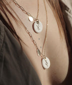 Collier Gyda (Acier doré)