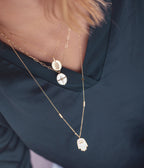 Collier Rune Protection (Acier doré)