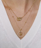 Collier Lucrecia (Acier doré)