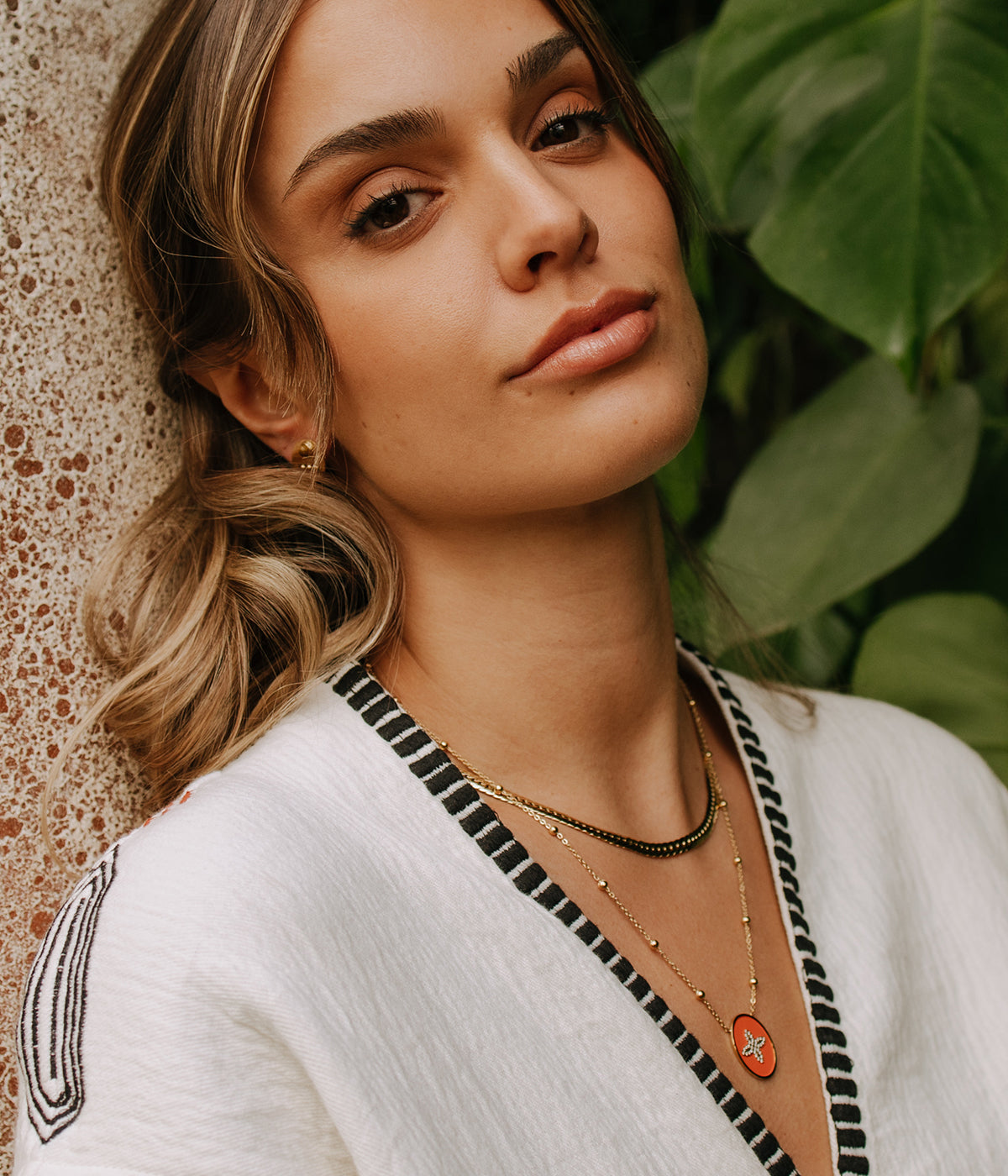 Collier Mathias (Acier doré)