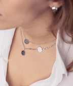 Collier multi Charm Luck (Acier doré)