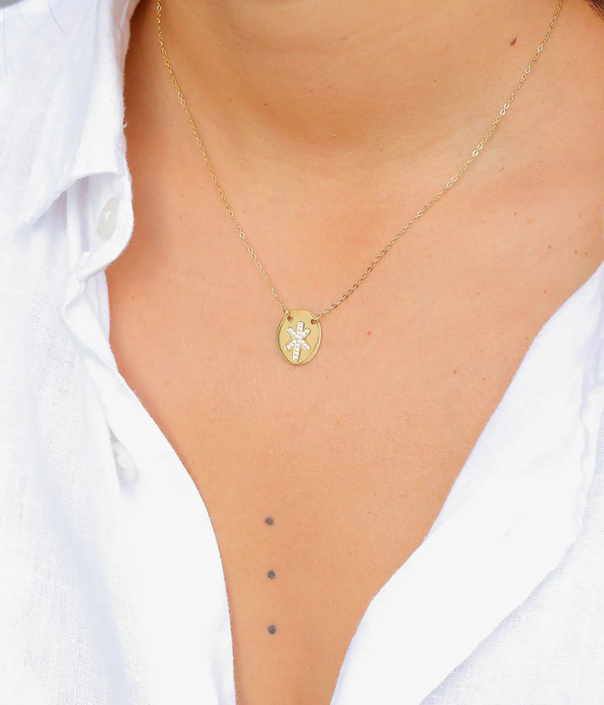 Collier #OCTOBREROSE (Acier)