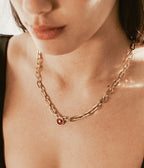 Collier Rolling (Acier doré)