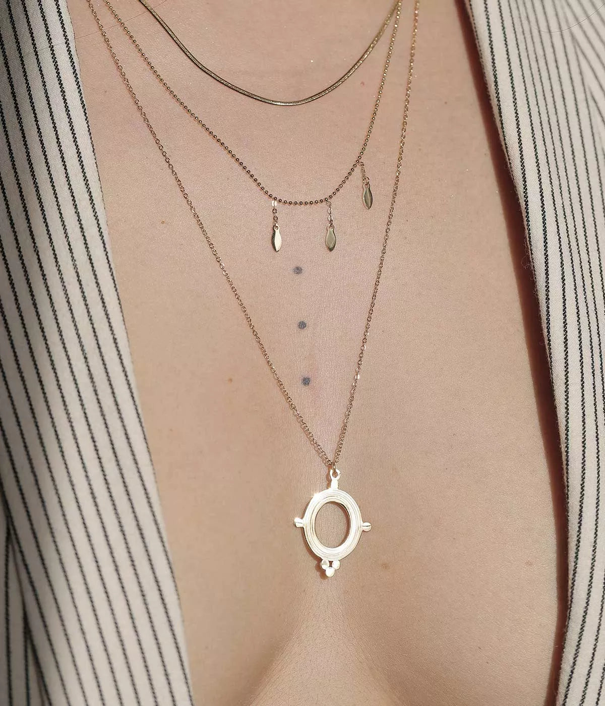 Collier Sifnos (Acier)