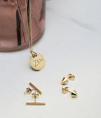 Collier Zen (Acier doré)