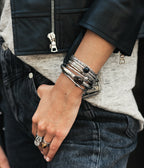 Bracelet Jonc Dharma (Acier)