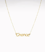 Collier Chance (Acier doré)