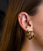 Piercing Nauru (Acier doré)