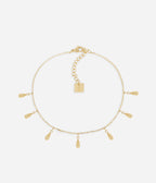 Chaine de cheville Aradeo (Acier doré)