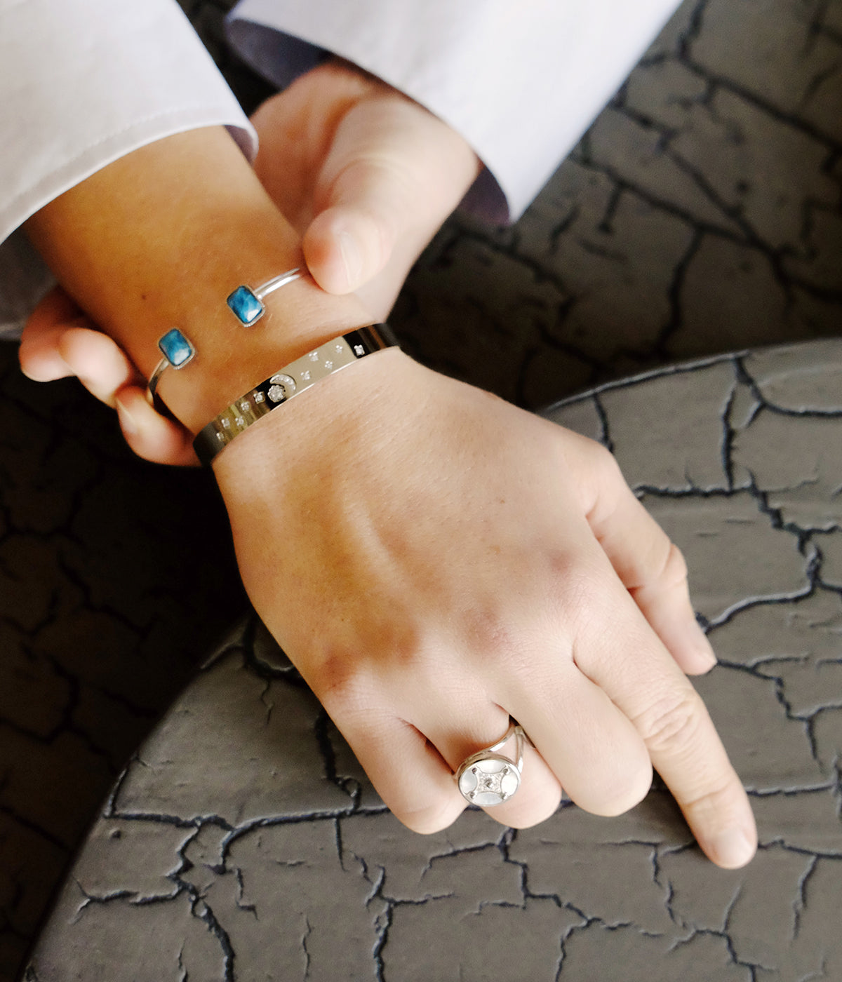 Bracelet Jonc Véra (Acier)