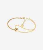 Bracelet Jonc Hibari (Acier doré)