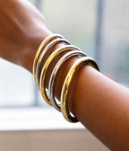 Bracelet Jonc Darcy (Acier doré)