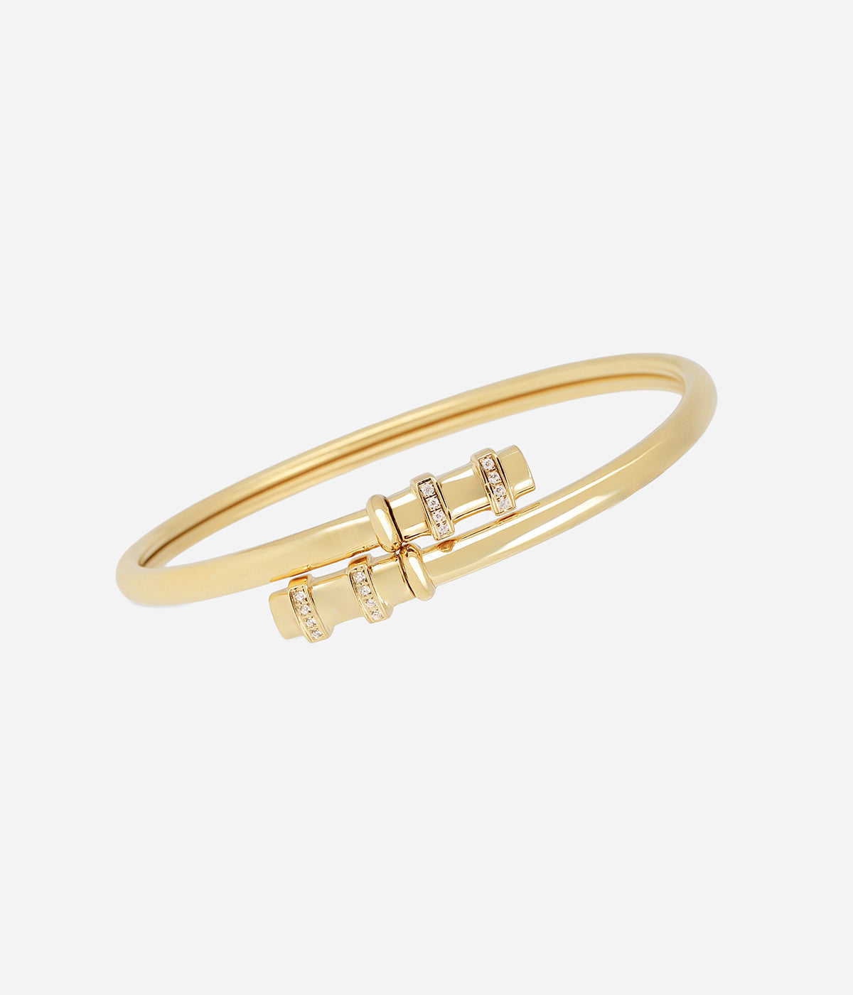 Bracelet Jonc Corrado (Acier doré)