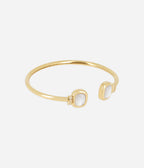 Bracelet Jonc Carlotta (Acier doré)