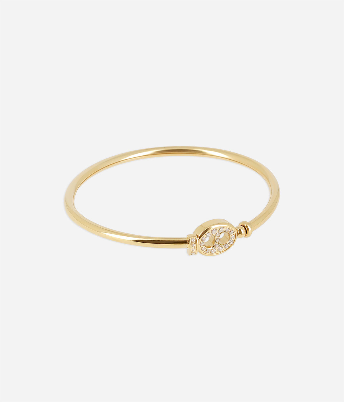Bracelet Jonc Donatella (Acier doré)