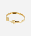 Bracelet Jonc Koch (Acier doré)
