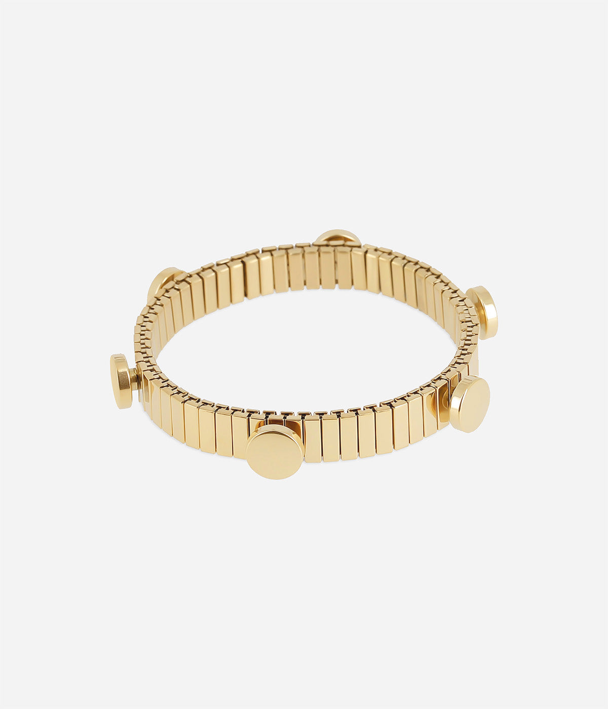 Bracelet Jonc Ifana (Acier doré)