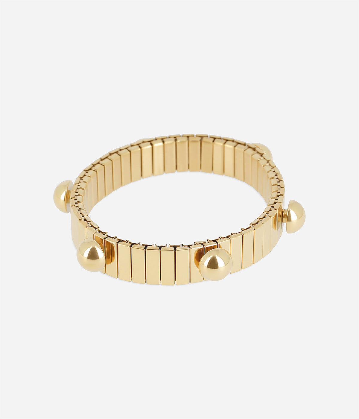 Bracelet Jonc Monte (Acier doré)