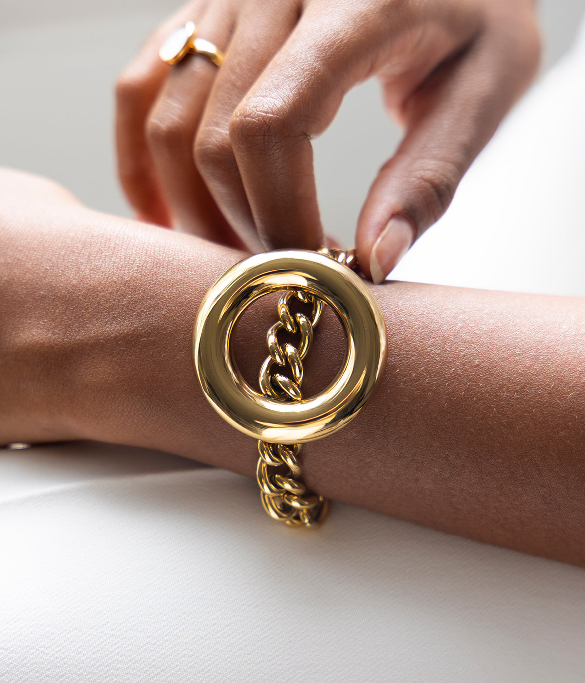 Bracelet Kaelis (Acier doré)