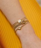 Bracelet Galileo (Acier doré)
