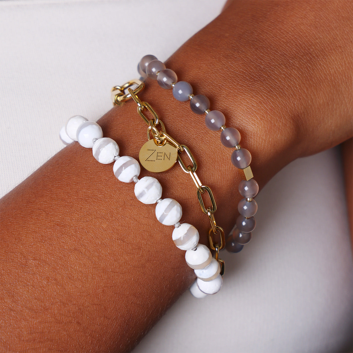 Bracelet Loua (Acier doré)