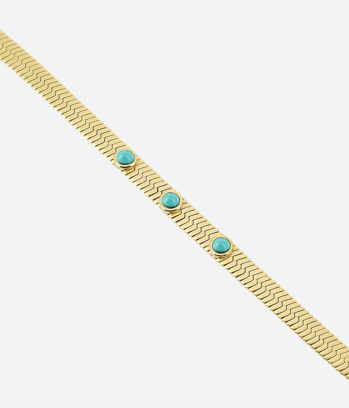 Bracelet Efia (Acier doré)