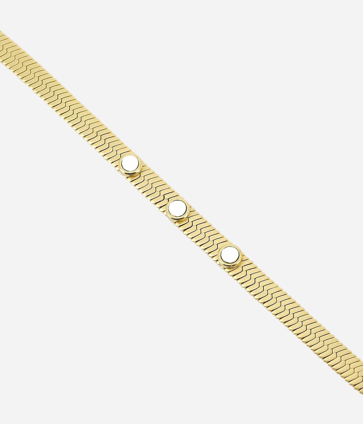 Bracelet Efia (Acier doré)