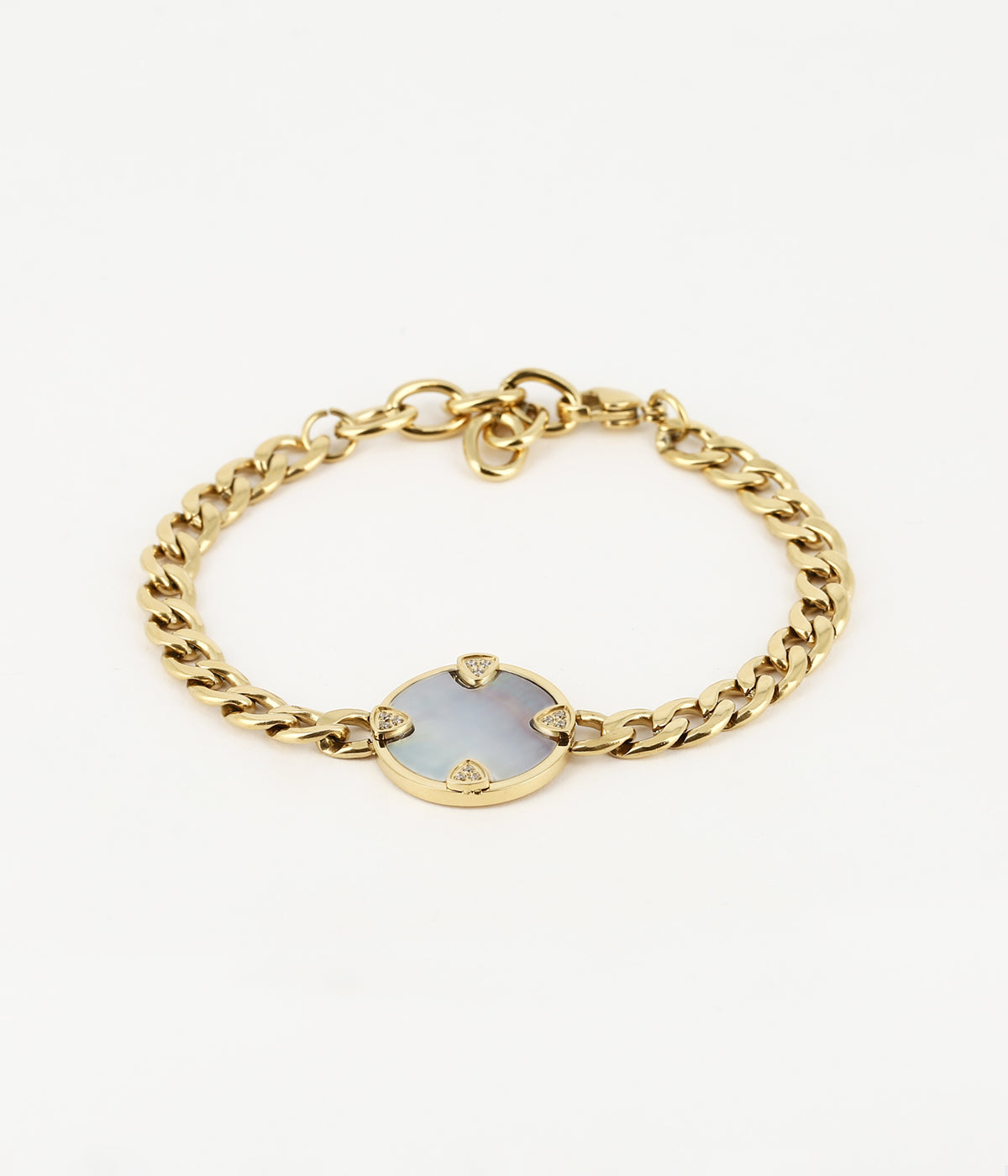 Bracelet Corazon (Acier doré)