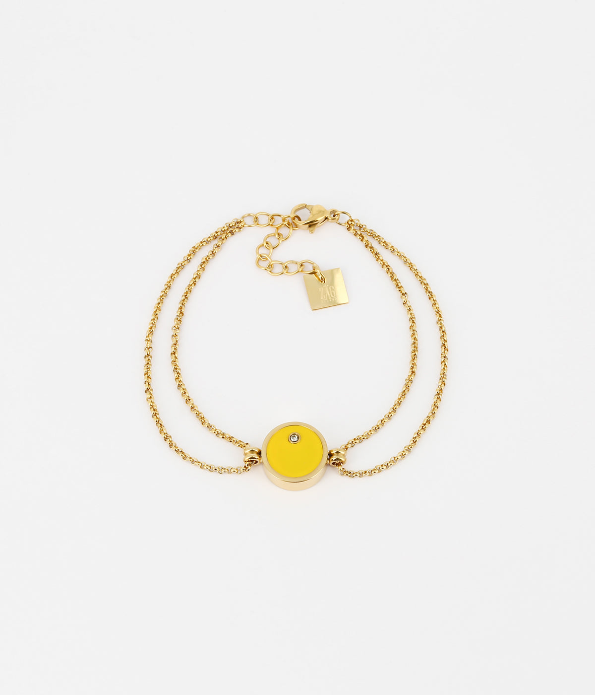 Bracelet Bénédicte (Acier doré)