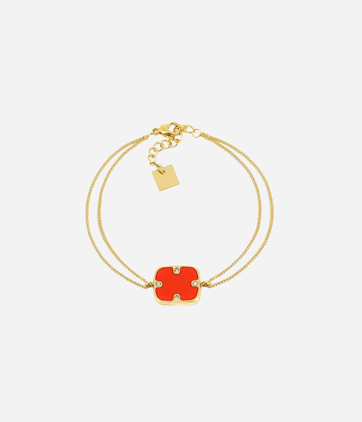 Bracelet Alicia (Acier doré)