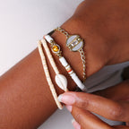 Bracelet Keno (Acier doré)