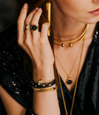 Bracelet Suzin (Acier doré)