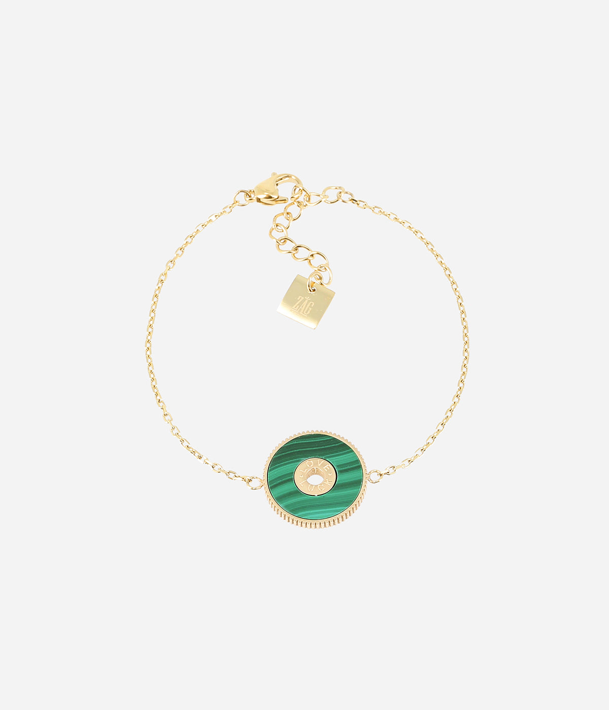 Bracelet Luck Love (Acier doré)