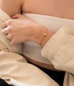Bracelet Lyric (Acier doré)