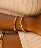 Bracelet Danae (Acier doré)