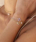 Bracelet Ecrin (Acier doré)