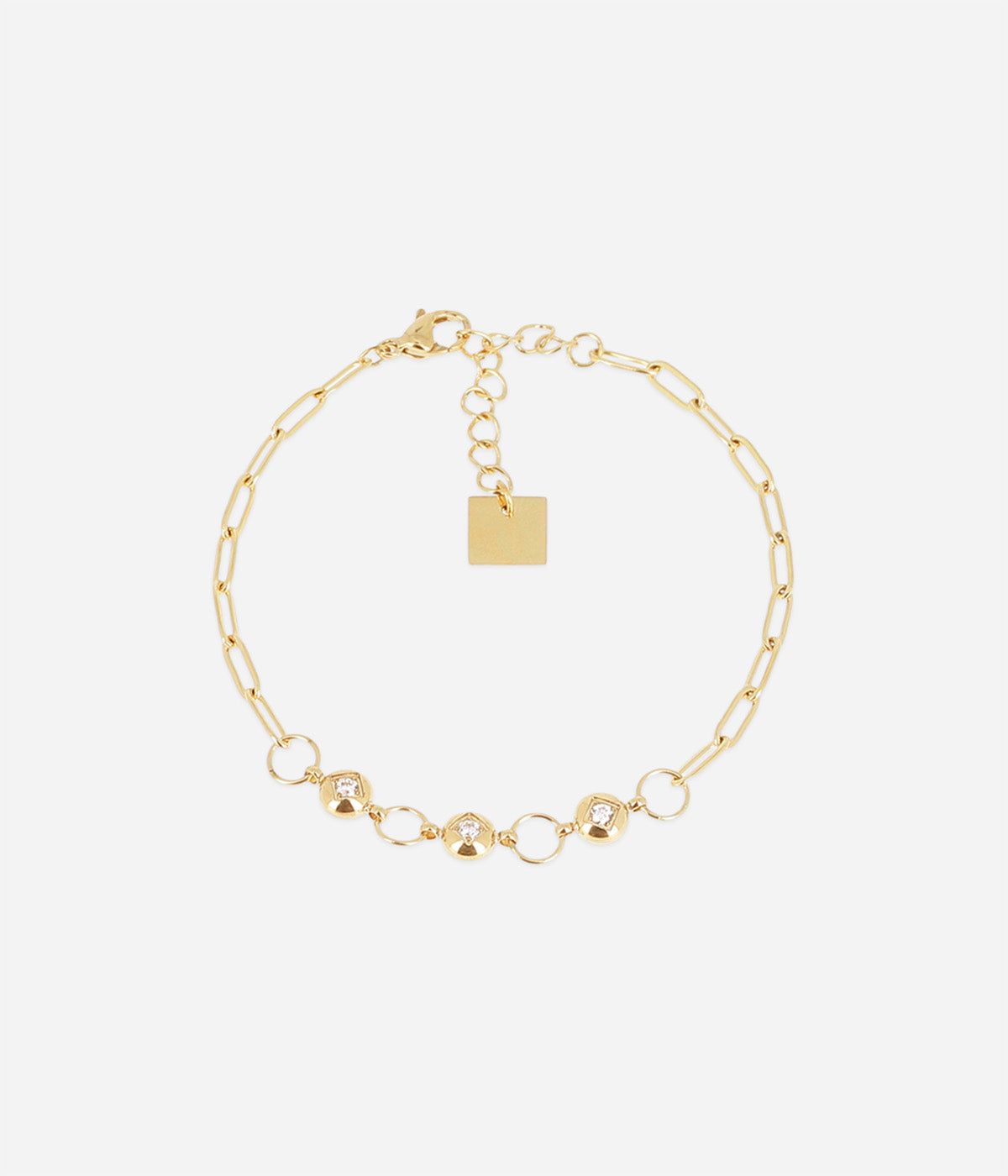 Bracelet Enia (Acier doré)