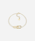 Bracelet Gamma (Acier doré)