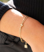Bracelet Commissa (Acier doré)