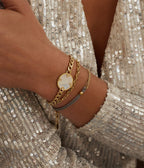Bracelet Nuance (Acier doré)