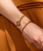 Bracelet Mantessa (Acier doré)